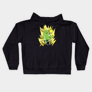 Super Saiyan Android Bot Kids Hoodie